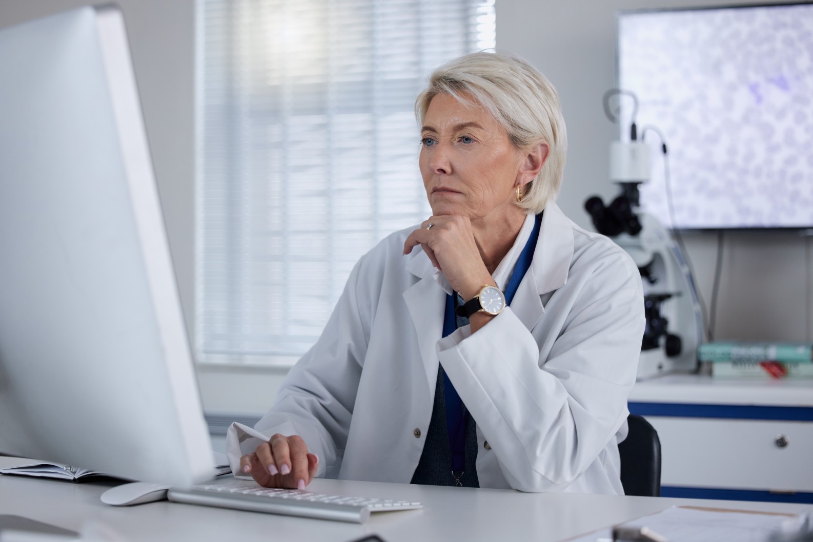 Doctor checking EHR Compliance Checklist for Small and Medium Practices